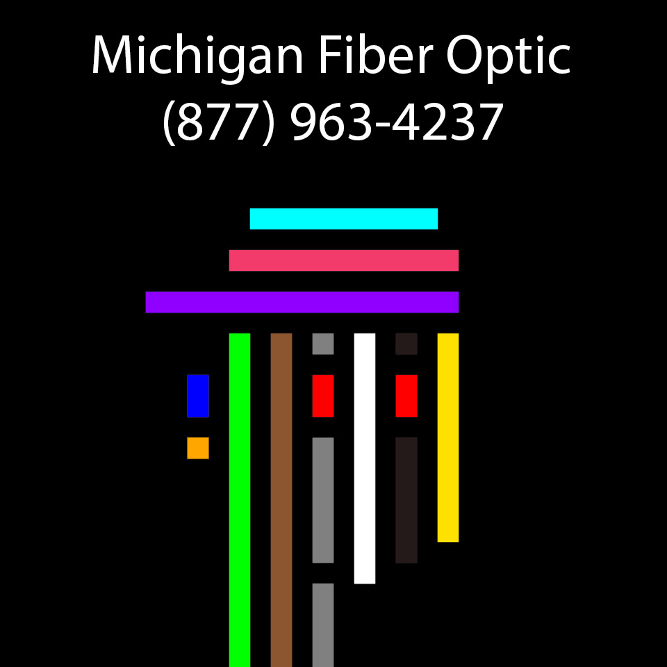 Michigan fiber optic contractor logo